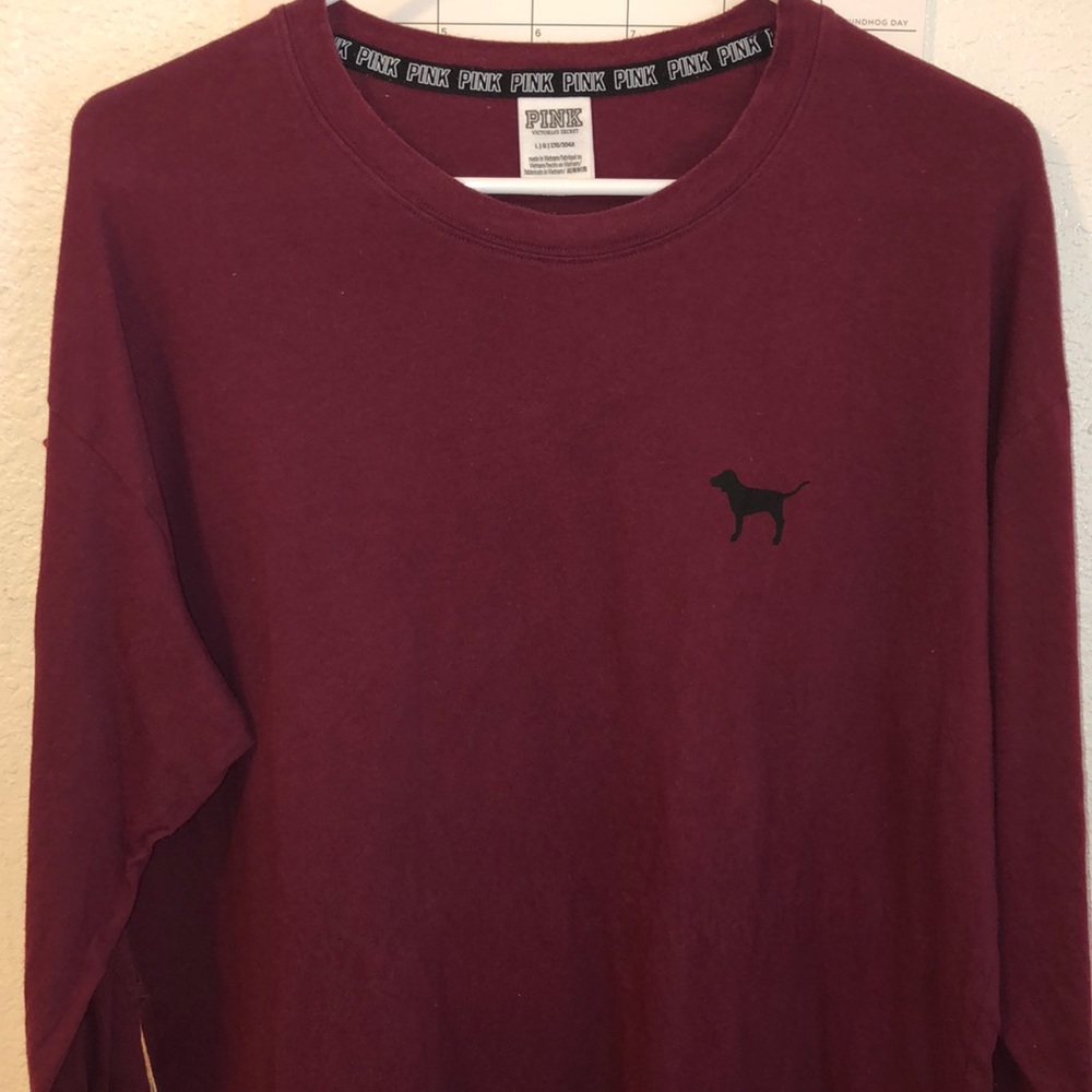 Pink ladder long sleeve